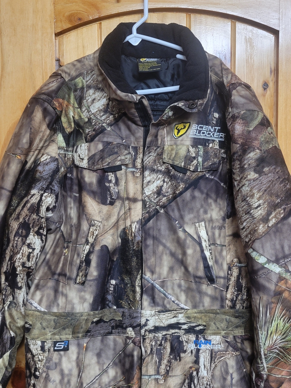 Scent Blocker Kids' Camo Puffer Jacket - Brown Woodland